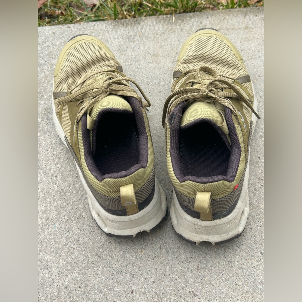 On Running Khaki Athletic Shoes - Picture 4 of 10